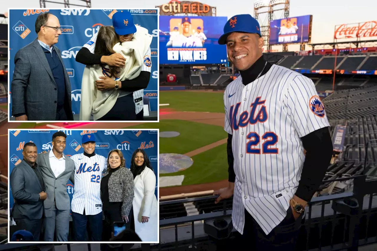 How Juan Soto, Steve Cohen celebrated their $765 million Mets pact in NYC