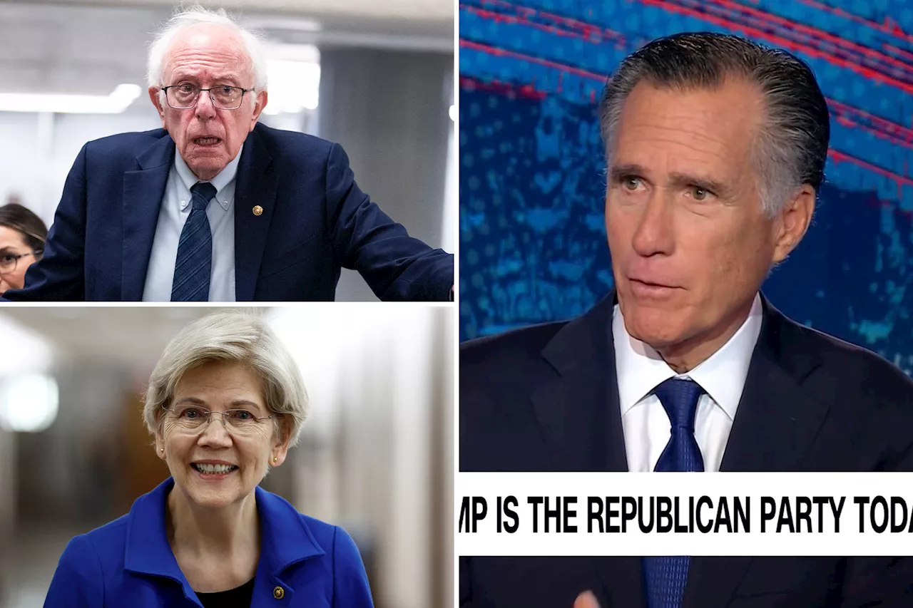 Mitt Romney says Dems lost their base thanks to Bernie and Liz Warren: 'I don't know how they recover'