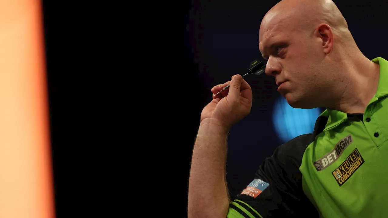 Michael van Gerwen begint WK darts niet als topfavoriet