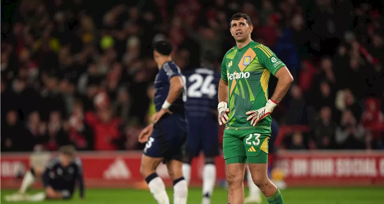 L'arrêt surréaliste d'Emiliano Martinez hier avec Aston Villa