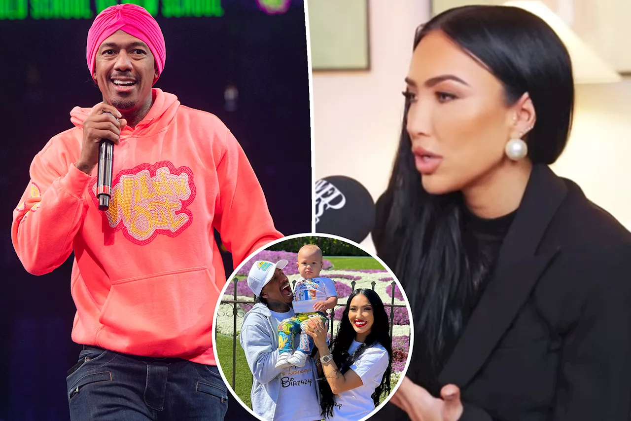 Bre Tiesi says she and dad of 12 Nick Cannon are 'very much together' — but admits he has 'other partners'