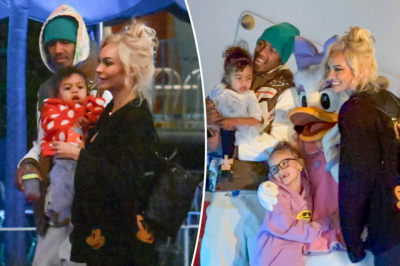 Dad of 12 Nick Cannon and Alyssa Scott celebrate daughter Halo's 2nd birthday at Disneyland