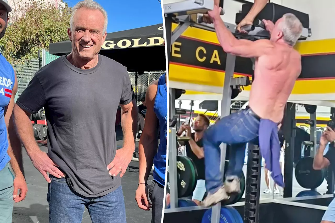 Robert F. Kennedy Jr.'s unusual workout gear causes 'spectacle' at swanky NYC Equinox