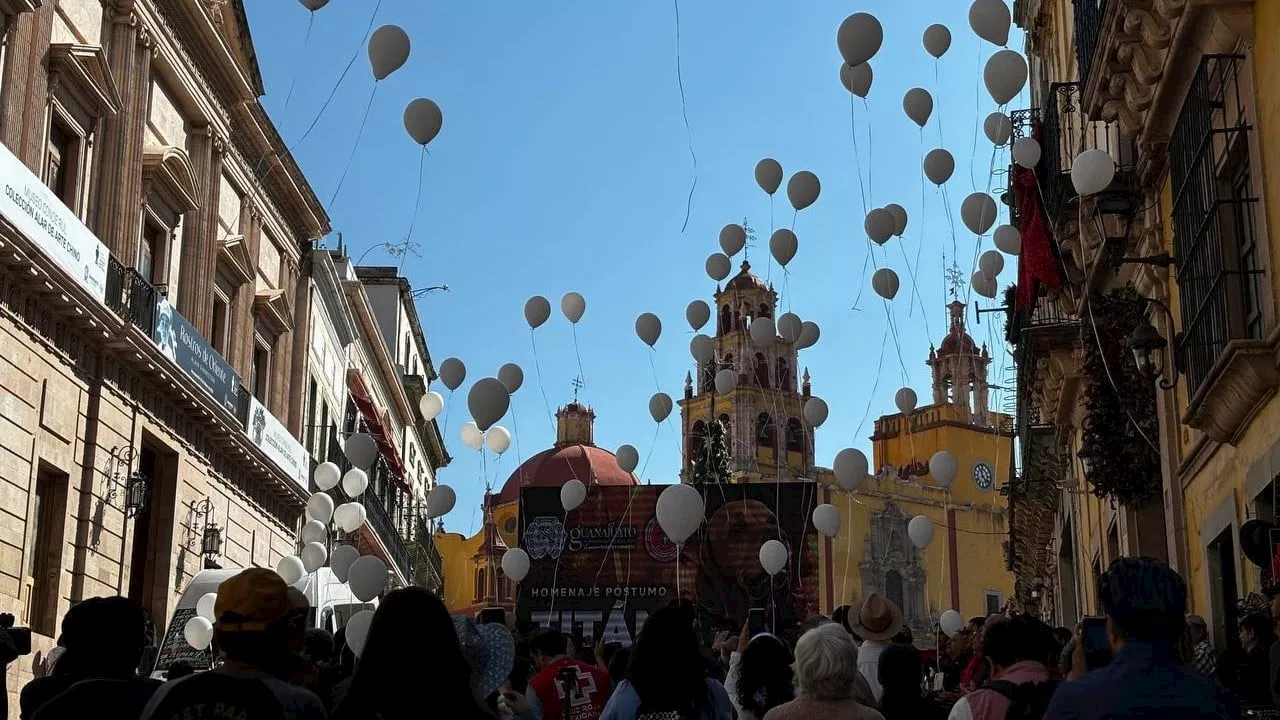 Así fue el homenaje a Titán, el perro héroe de Guanajuato