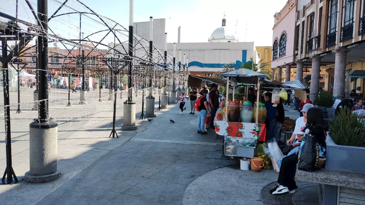 Violencia y mala economía disminuyen a la mitad ventas de diciembre en centro de Irapuato