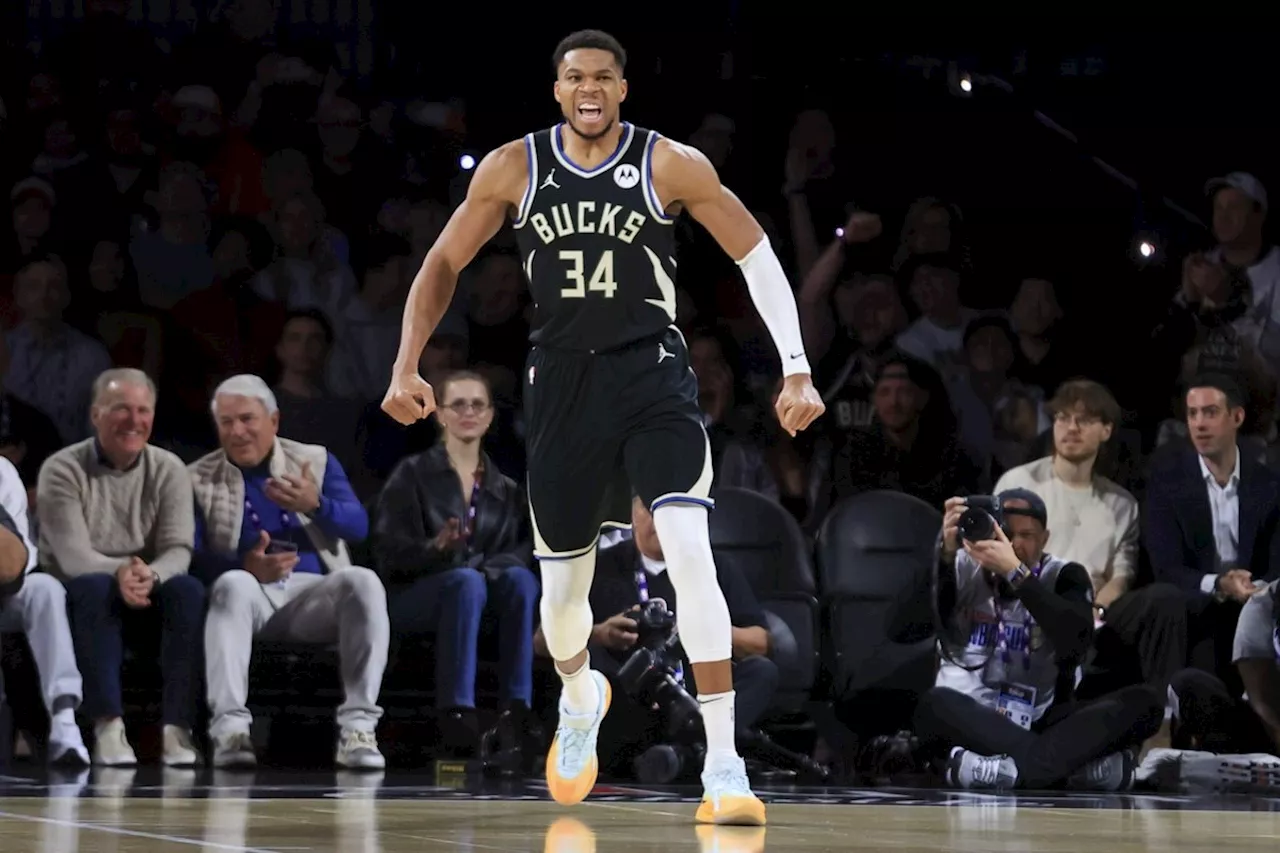 Giannis, Bucks top Hawks 110-102, earn spot in NBA Cup final