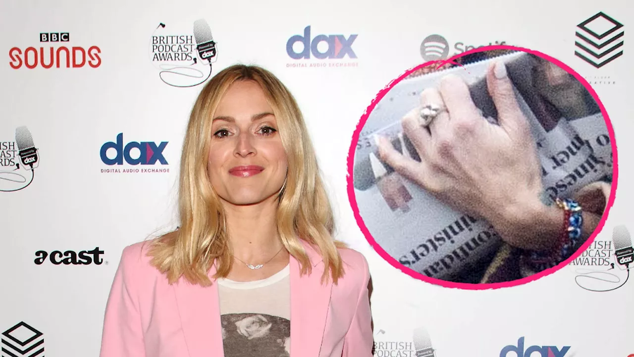 Nach Scheidungsnachricht: Fearne Cotton hat Ehering abgelegt