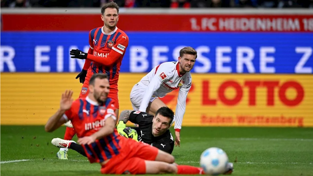 Sieg im Schwabenderby in Heidenheim: VfB Stuttgart auf Kurs Europacup