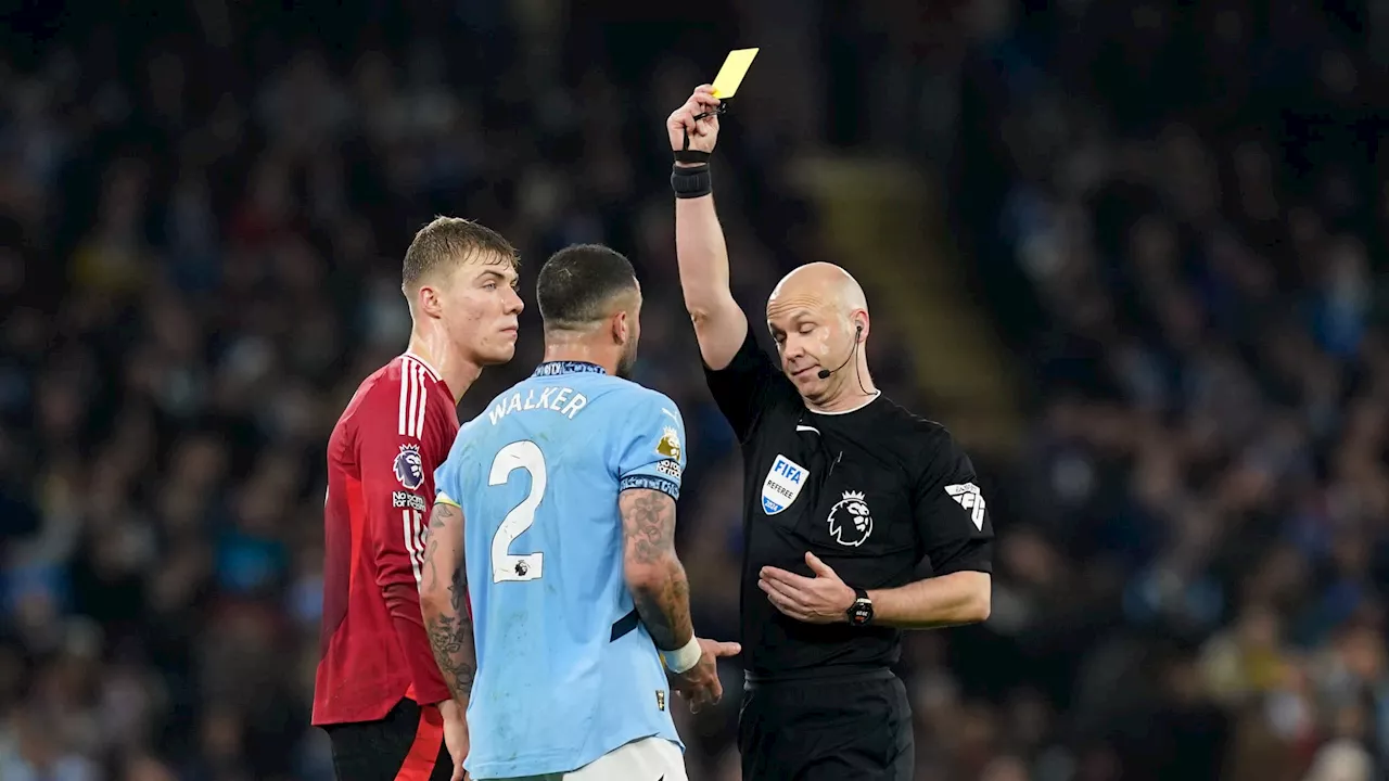 Manchester City-Manchester United: le chambrage de Hojlund à Walker après sa simulation grotesque