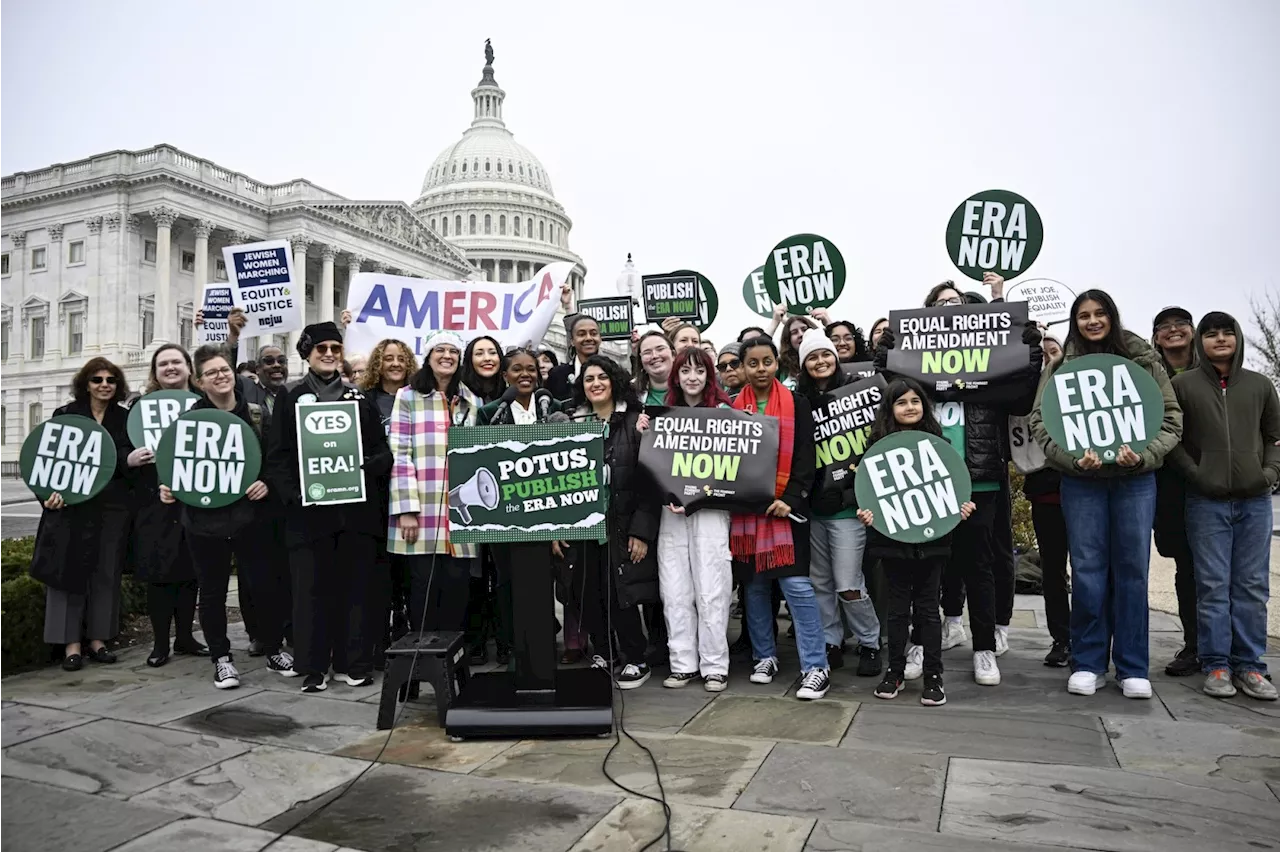 120 House Dems Call on Biden to Get Equal Rights Amendment Ratified