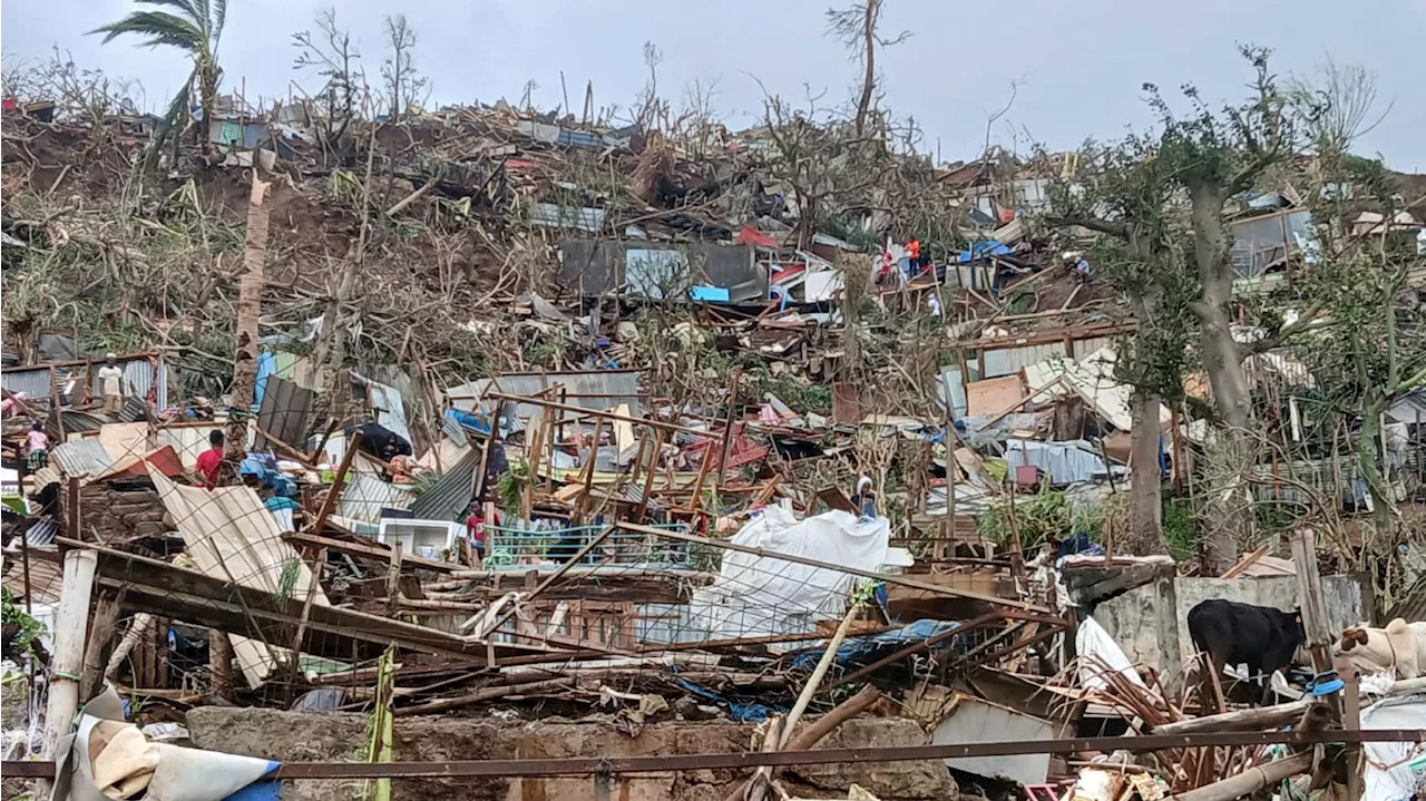 El paso del ciclón Chido deja al menos 14 muertos en el archipiélago francés de Mayotte