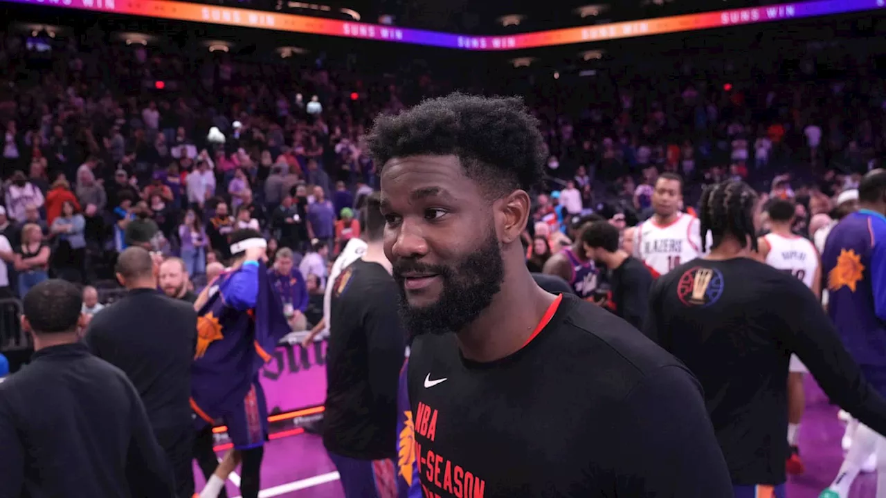 Deandre Ayton's Official Status For Trail Blazers-Suns Game