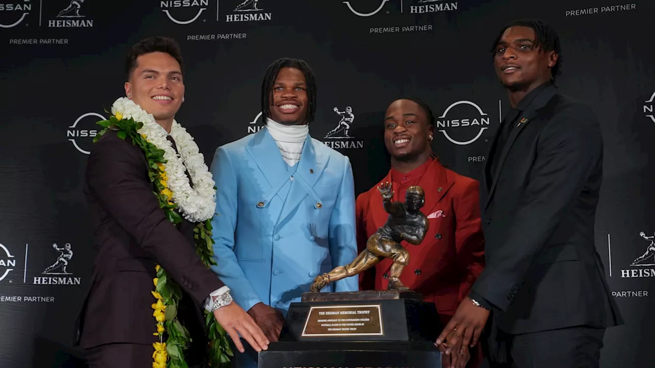 Heisman Trophy Ceremony: Travis Hunter, Ashton Jeanty, Dillon Gabriel, Cam Ward Arriv