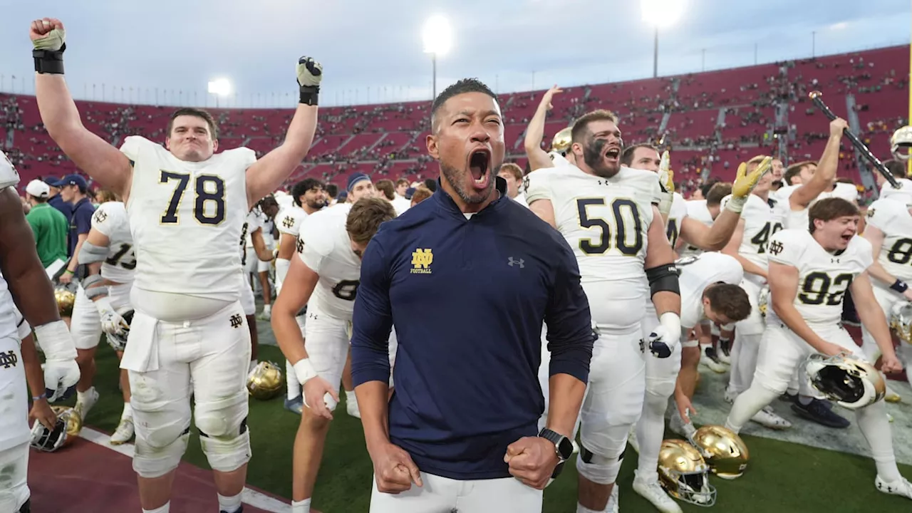 Notre Dame Coach Marcus Freeman Praises Indiana Football