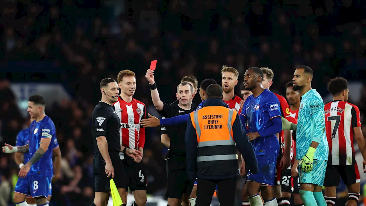 Premier League release Marc Cucurella statement after Chelsea red card vs Brentford e