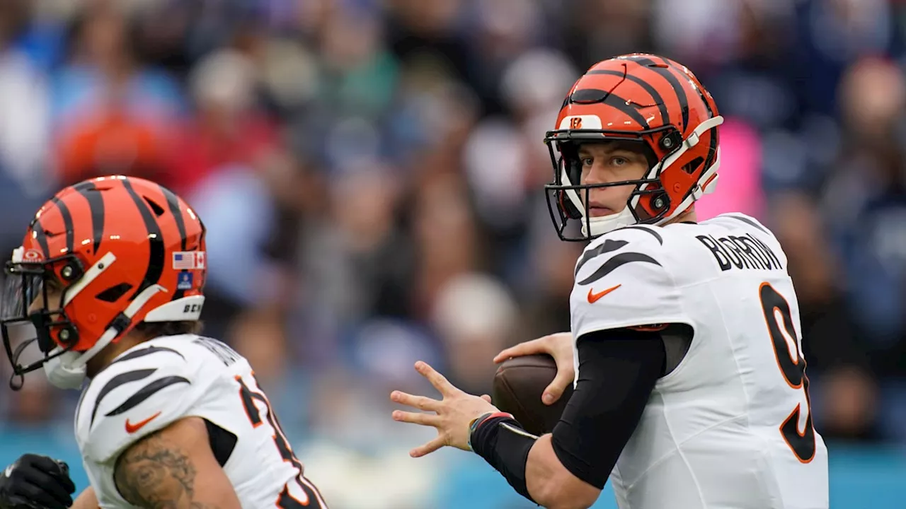 Watch: Joe Burrow Nails Tee Higgins on Deep Touchdown to Take Lead Over Titans