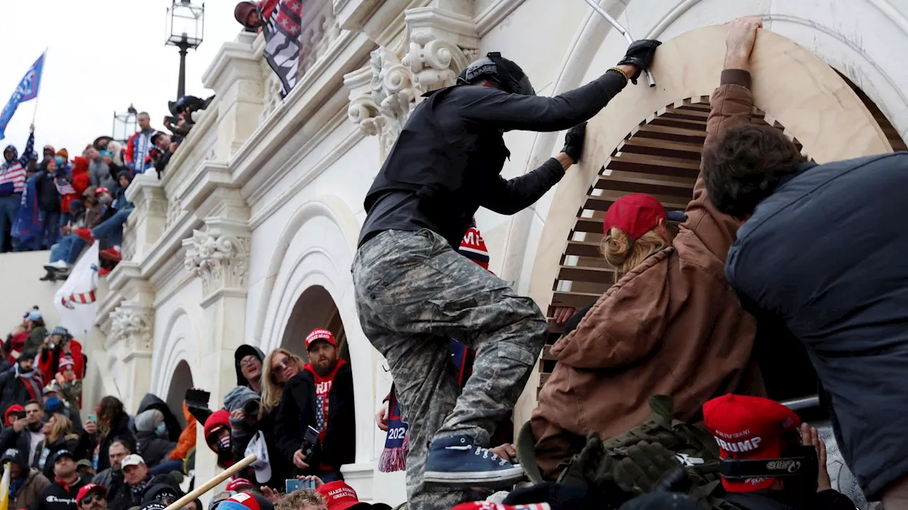 Capitol riots: Man convicted of taking part in disorder expects Trump to set him free