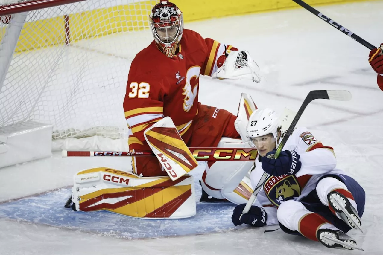 Flames bounce back with grit, blank Panthers 3-0