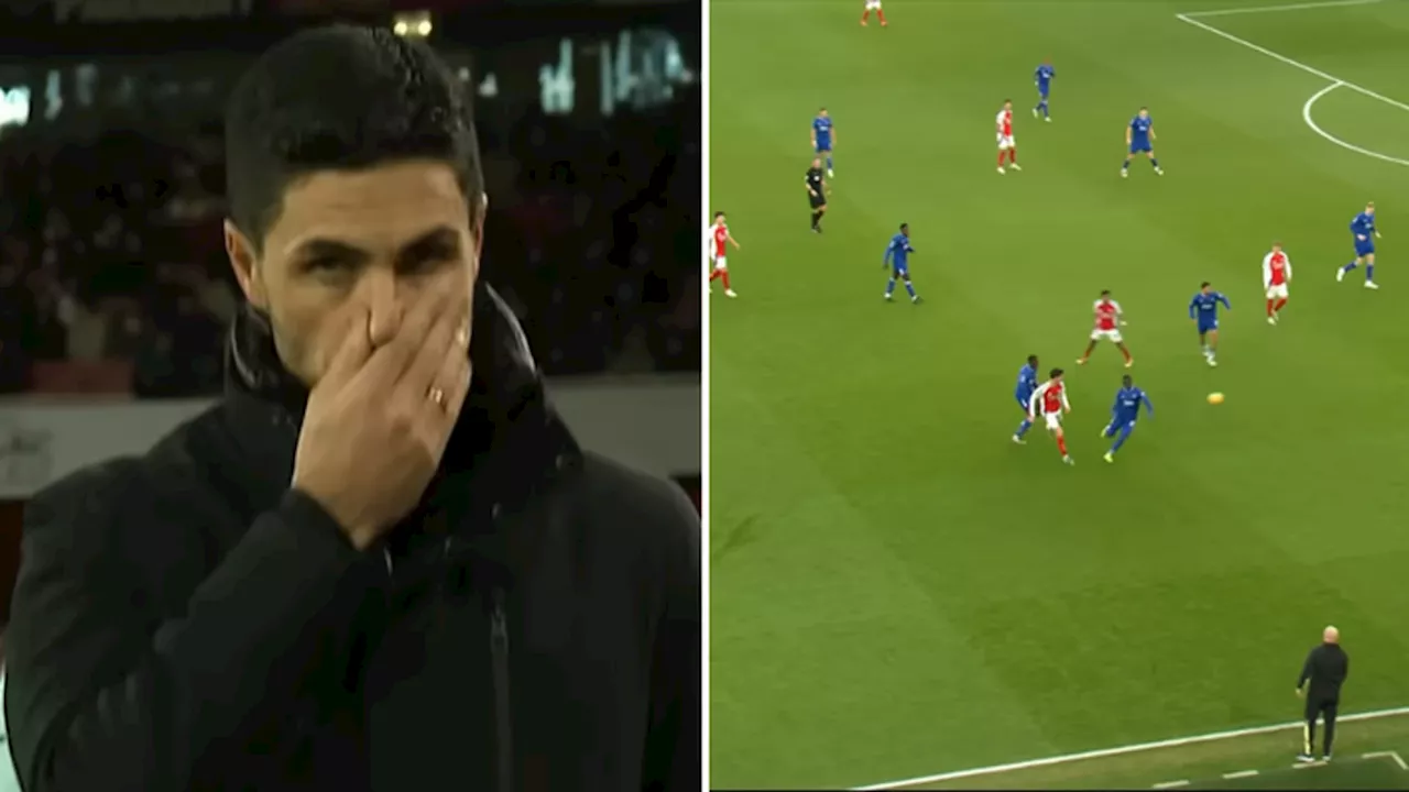 Arsenal fans call for Mikel Arteta to drop star player after his performance against Everton