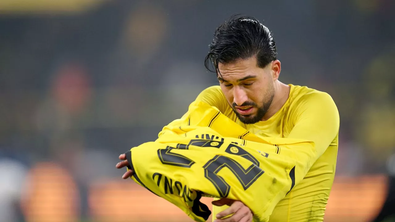 Fußball-Bundesliga: Nur 1:1 - BVB-Frust nach Hoffenheimer Last-Minute-Treffer