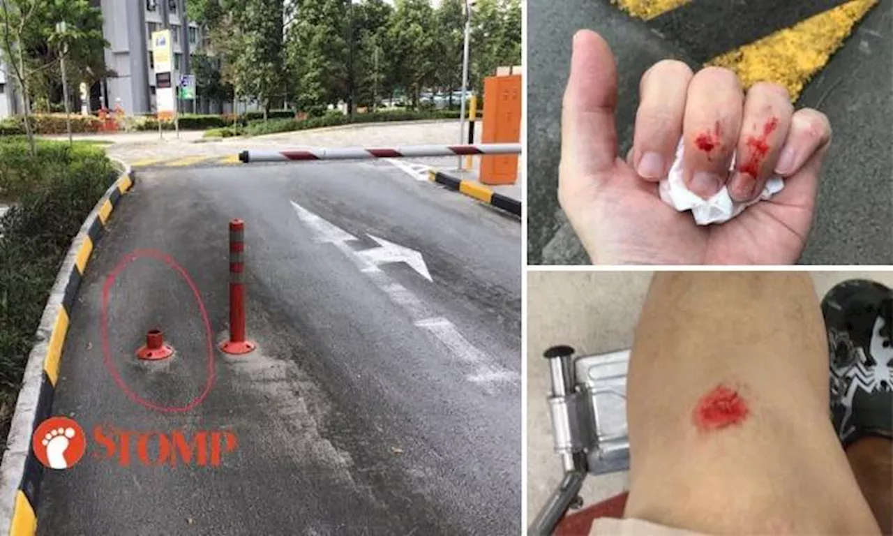 Man hurt after tripping over base of safety pole at Queenstown carpark exit: 'Clear case of negligence'