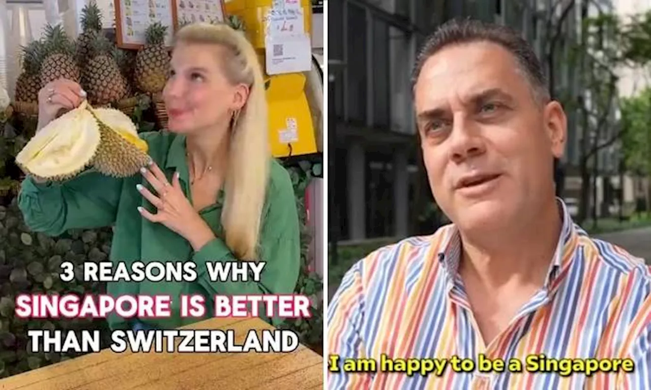 Still yearning for 'Swiss standard of living'? These two former Swiss residents prefer Singapore