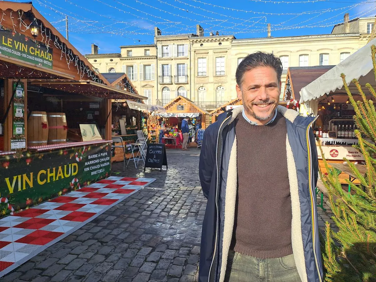 Libourne : « J’aimerais un marché de Noël encore plus grand », confie le président des commerçants du centre-ville