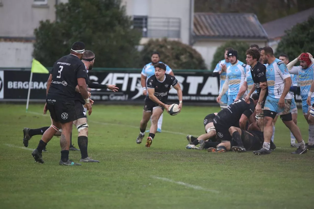 Rugby (Fédérale 2) : Bergerac s’est écroulé en fin de rencontre