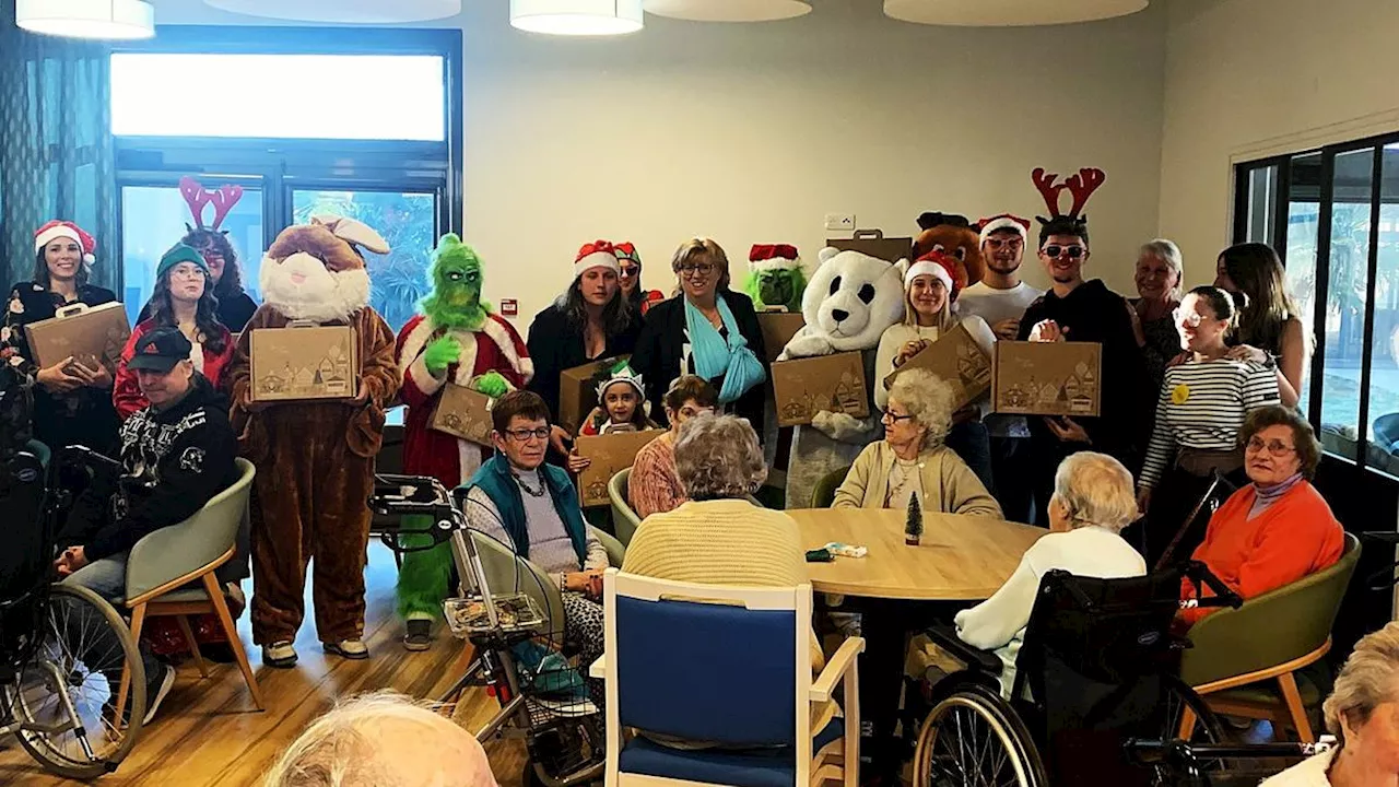 Saint-Médard-d’Aunis : déjà les premiers cadeaux de Noël pour les résidents de l’Ehpad