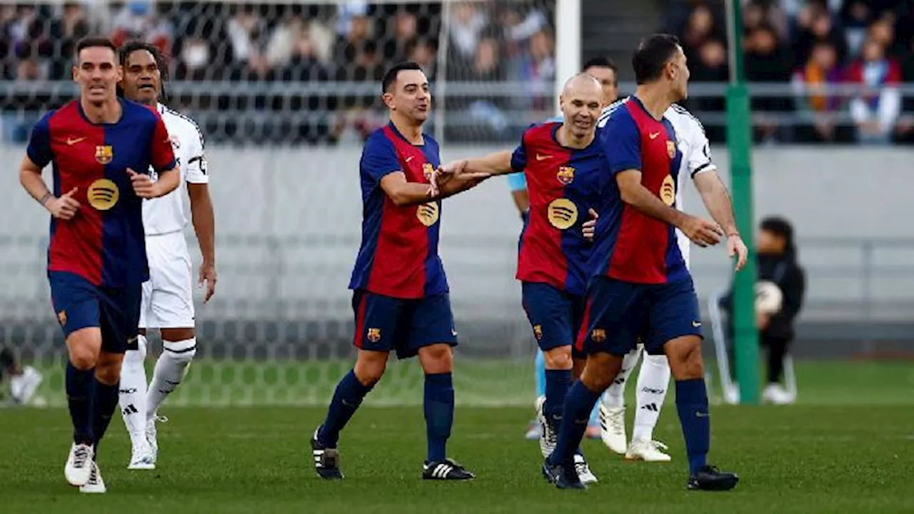 Barcelona Legends vs Real Madrid Legends Gelar Laga Persahabatan di Tokyo