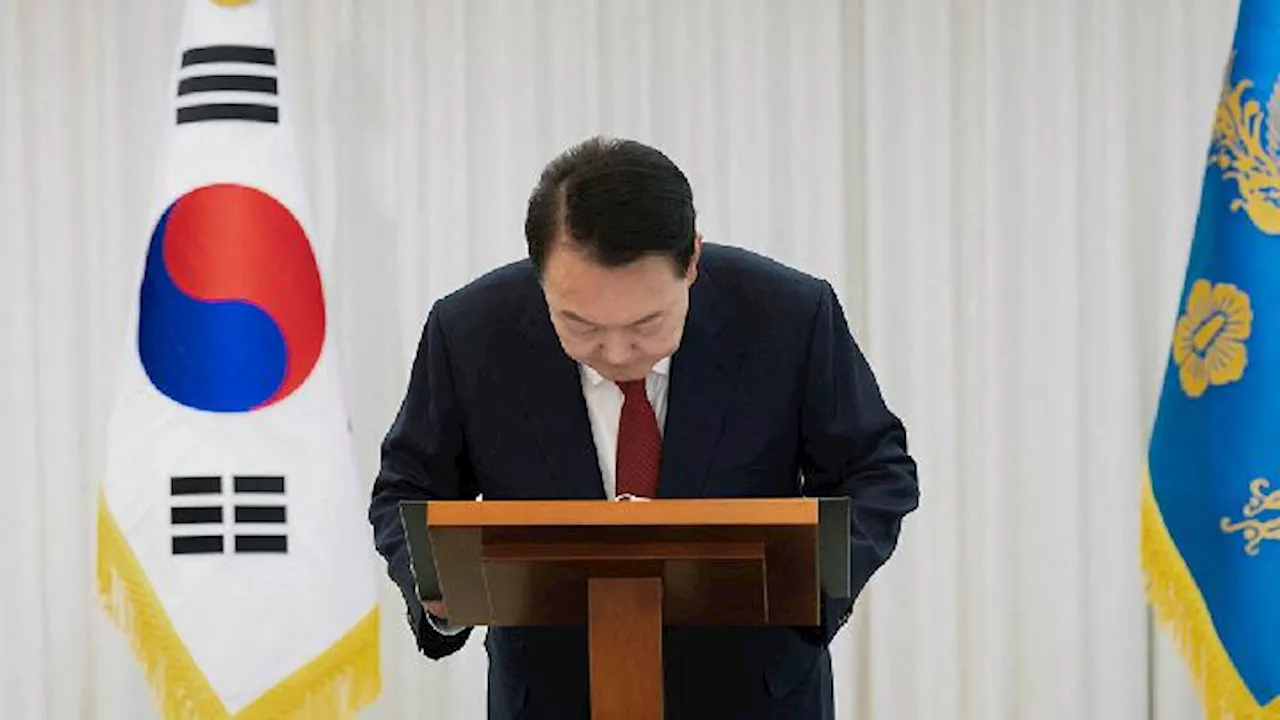 Presiden Korea Selatan Yoon Suk Yeol Resmi Dimakzulkan