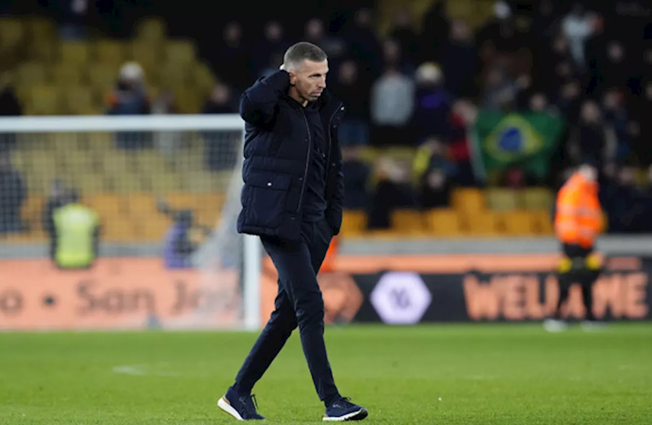 Gary O’Neil sacked by Wolves after fourth straight defeat