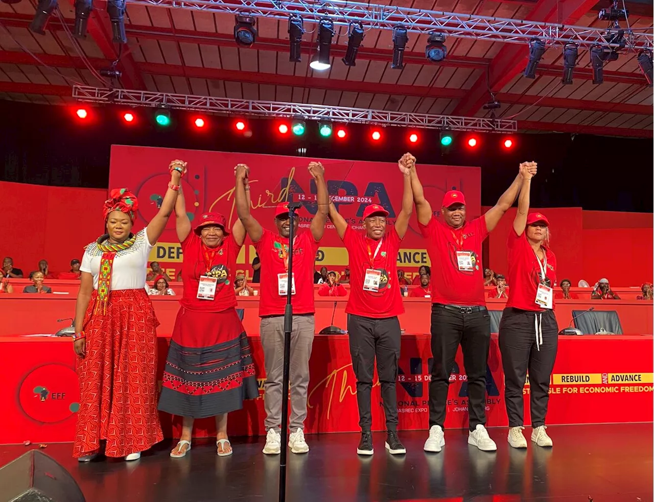 Meet the newly elected EFF top six