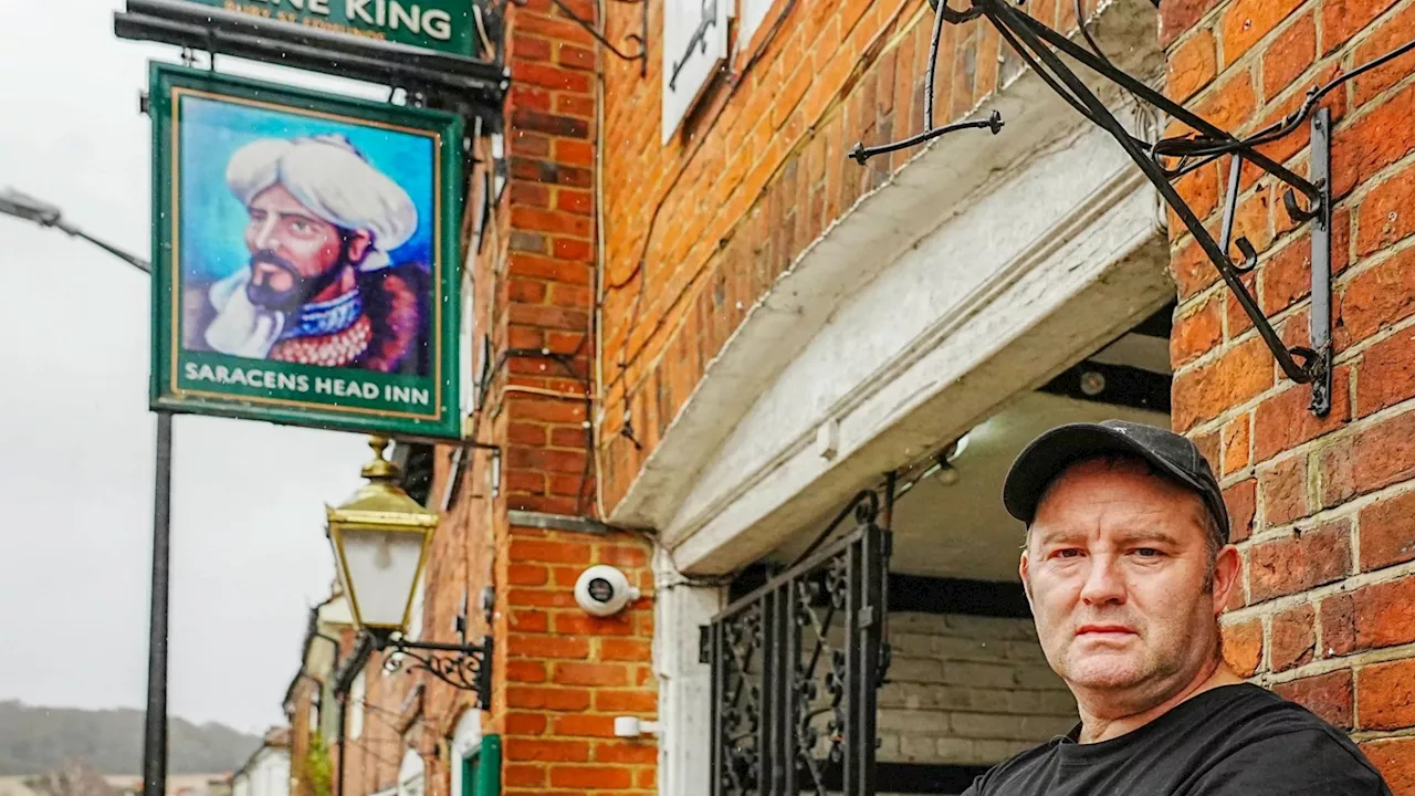 Convicted terrorist sues landlord of The ­Saracen’s Head pub for £1,850 because sign ‘scares him’...