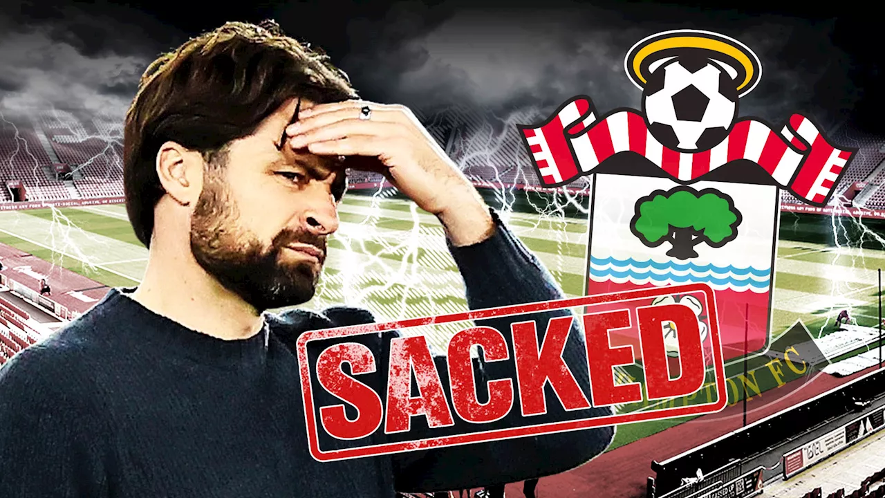 Russell Martin SACKED by Southampton after shambolic Tottenham battering leaves them bottom of Premier...