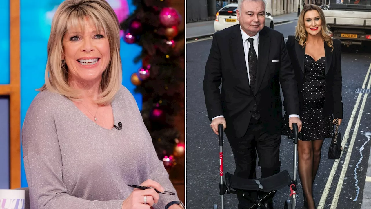 Ruth Langsford takes swipe at Eamonn Holmes as his new girlfriend pictured with ring...