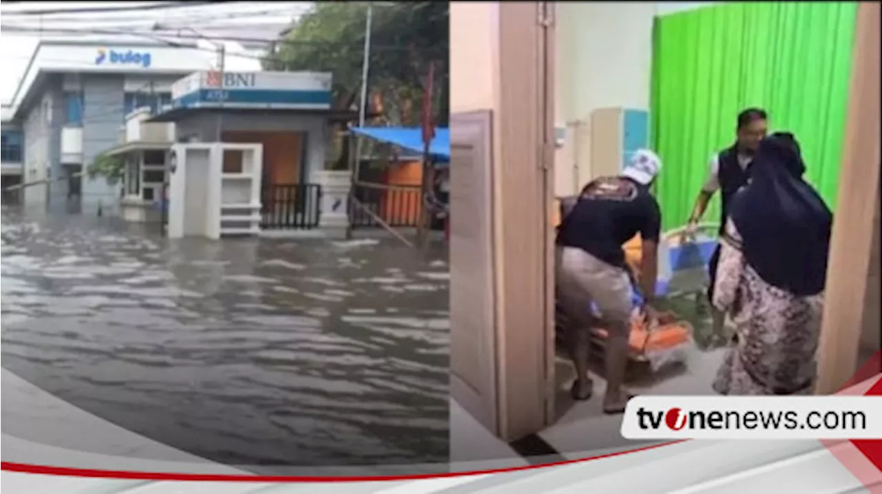 Banjir di Makassar Rendam Rumah Sakit dan Kantor BUMN