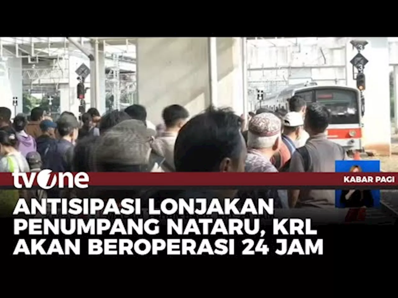 PT KCI Akan Tambah Frekuensi Perjalanan KRL 24 Jam di Malam Tahun Baru