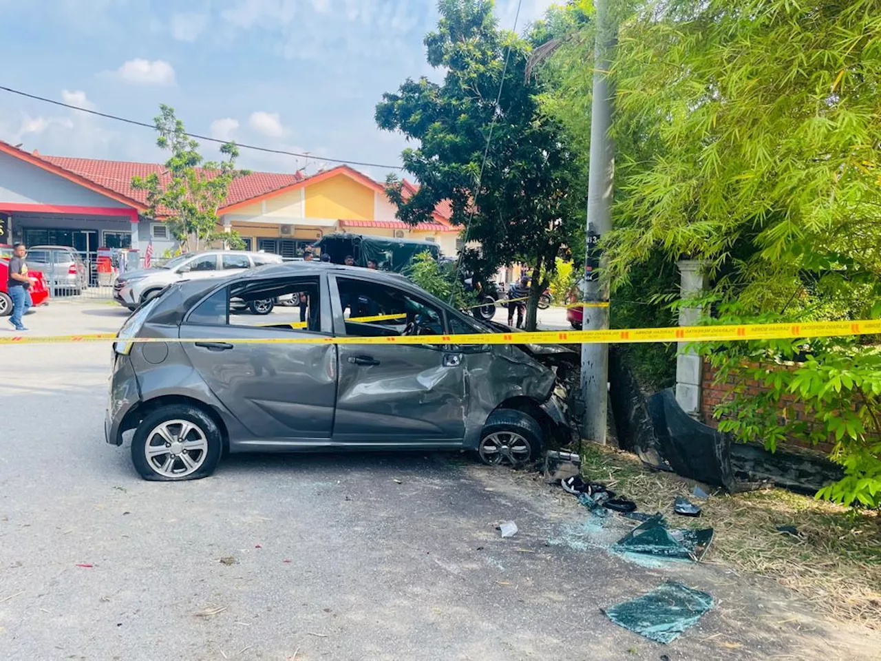 Lelaki maut selepas kereta dipandu jatuh cerun bukit