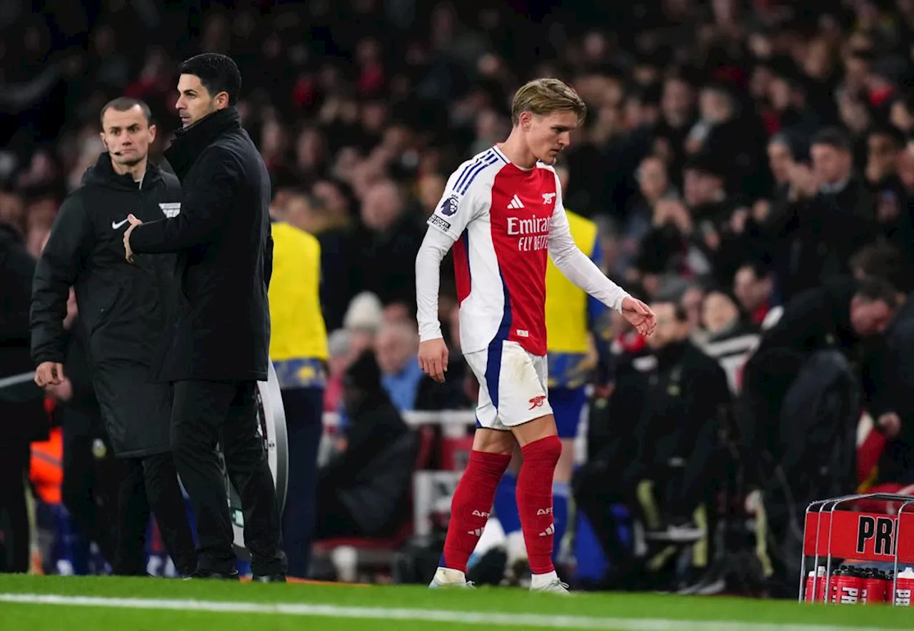 Arsenal sviktet mot Everton – Arteta overrasket med Ødegaard-bytte