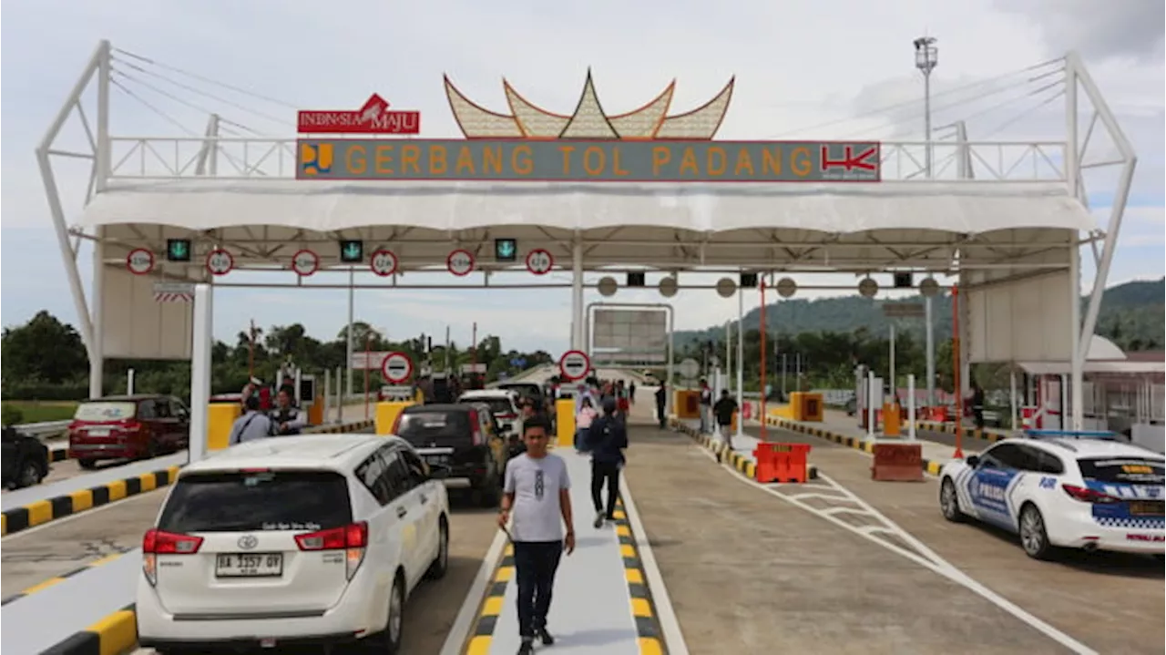 Tol Padang-Sicincin Uji Coba Fungsional Perdana, Warga Antusias