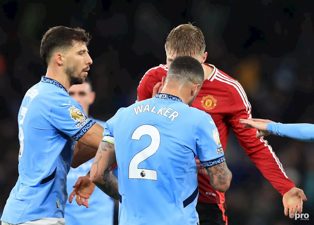 Sensationele ontknoping in Manchester Derby: United wint bij City