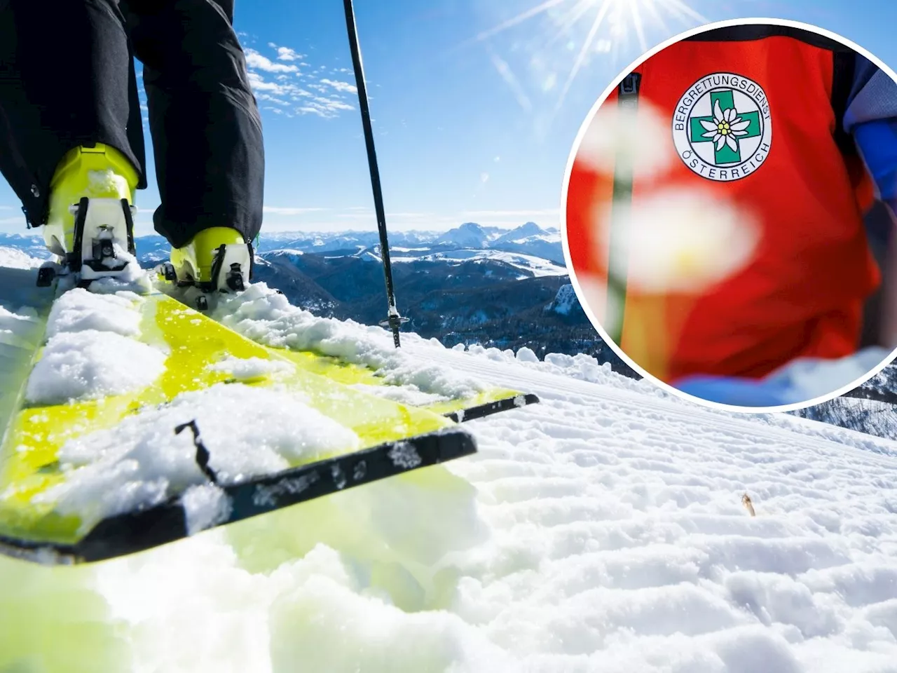 Lawinenabgang im Skigebiet Ifen in Hirschegg