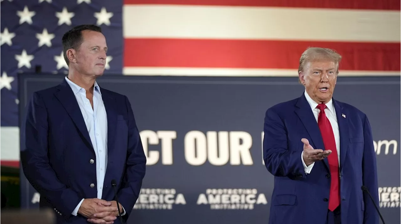 Donald Trump gibt Ex-Botschafter Richard Grenell wichtigen Posten