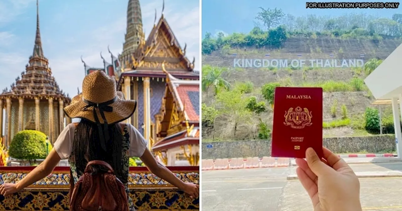 Thailand Records RM195 BILLION Tourism Revenue in 2024, Over 4.5 Million M'sians Visited The Country