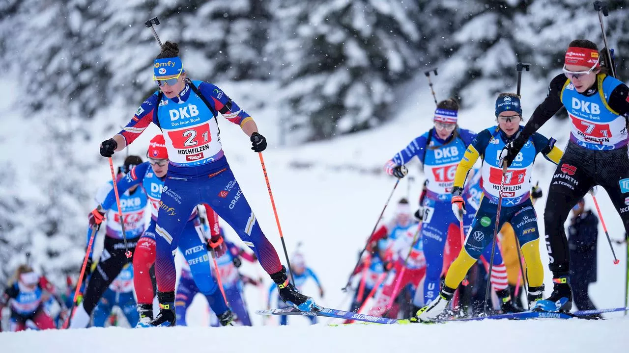 Biathlon in Hochfilzen: Staffel mit Preuss und Voigt siegt