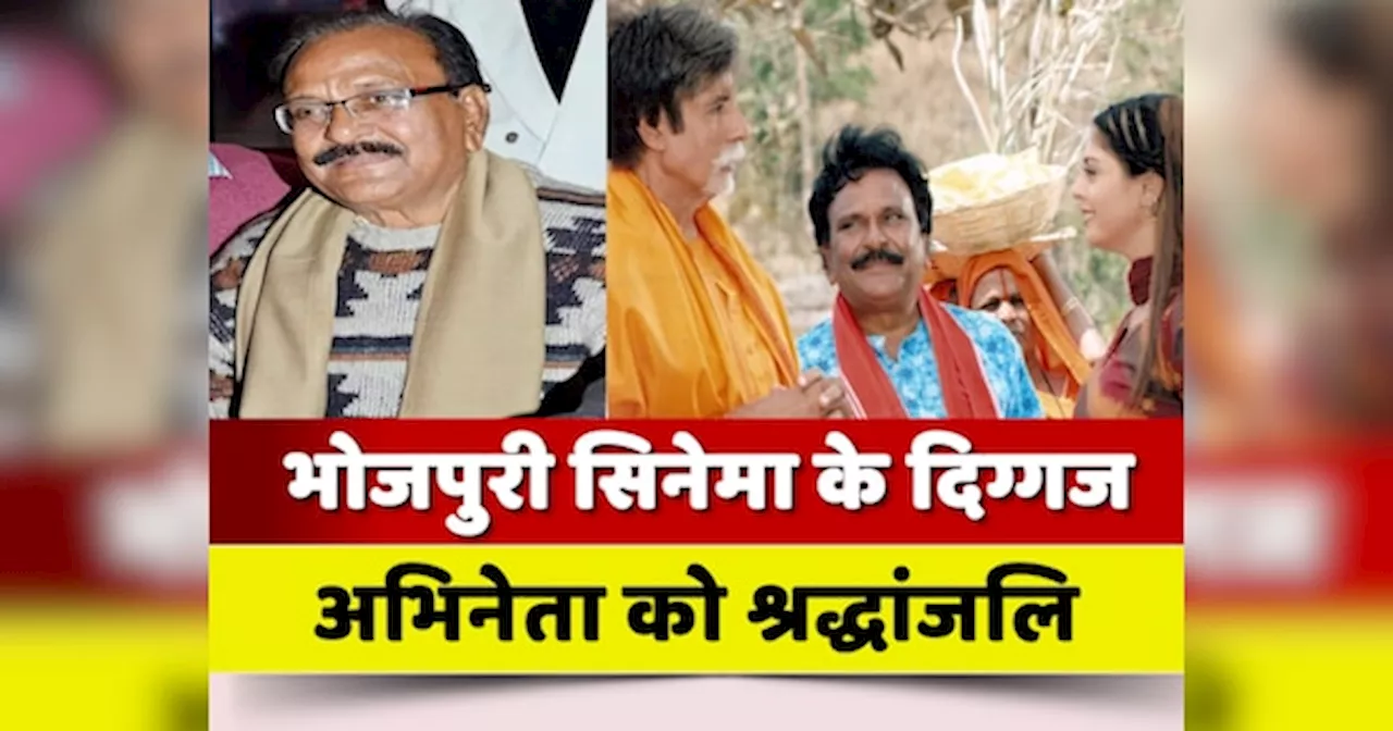 Bhojpuri Actor Death News: विजय खरे, भोजपुरी सिनेमा के दिग्गज अभिनेता का निधन, सिनेमा जगत को बड़ा झटका