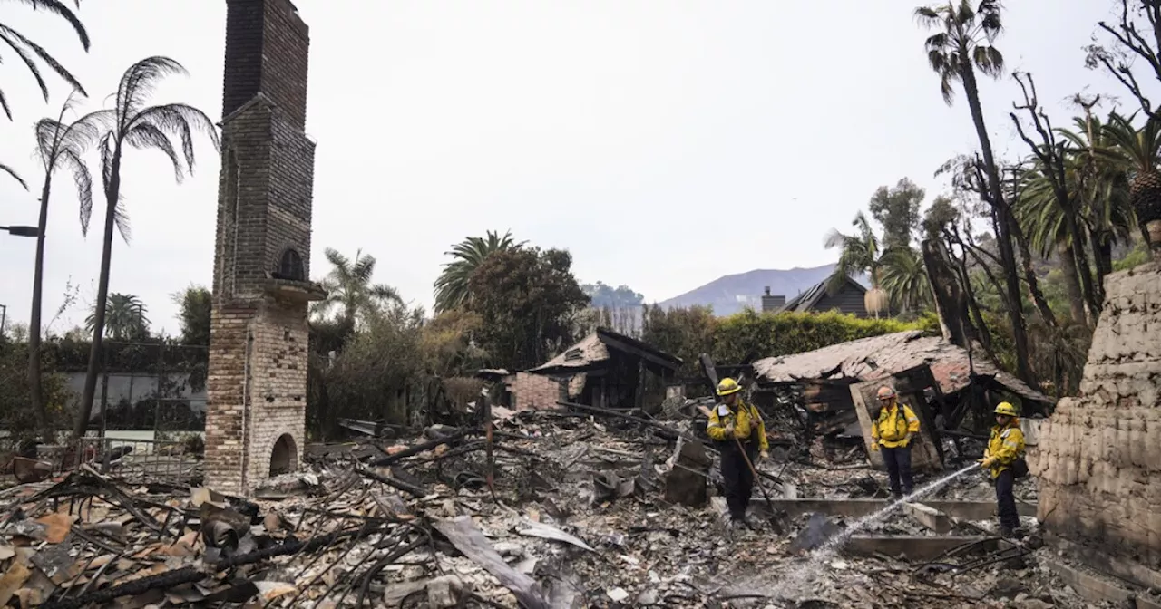 Firefighters battle blaze in Malibu one week later, but weather conditions improve