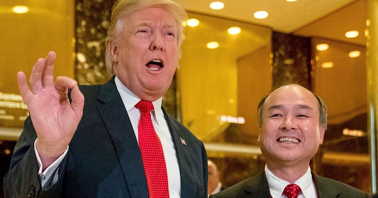 Trump, SoftBank CEO to announce $100 billion investment in the US