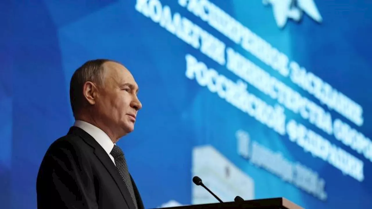 Putin claims Russian troops hold upper hand in Ukraine war